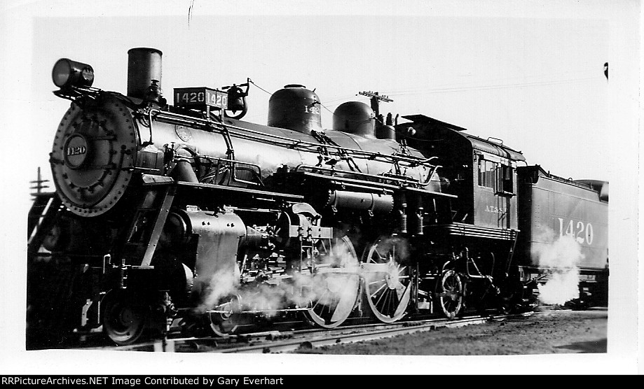 ATSF 4-4-2 #1420 - Atchison, Topeka & Santa Fe